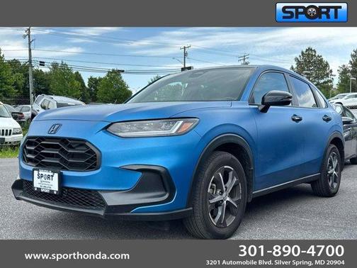Black 2025 Honda HR-V Sport