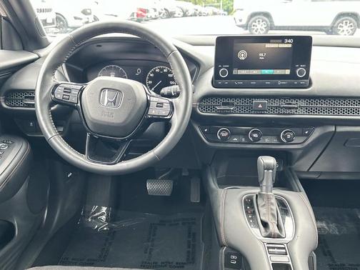 Black 2025 Honda HR-V Sport
