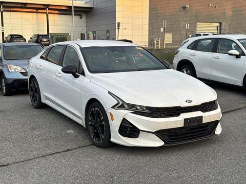 Glacial White Pearl 2021 Kia K5 GT-Line