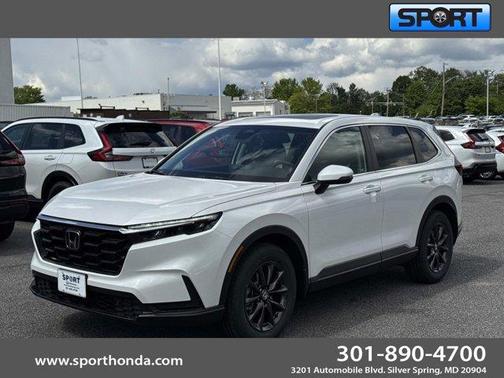 Platinum White Pearl 2026 Honda CR-V EX-L