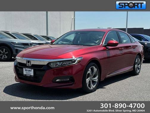 Radiant Red Metallic 2019 Honda Accord EX-L