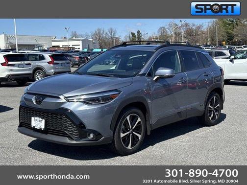 Blue 2024 Toyota Corolla Cross Hybrid