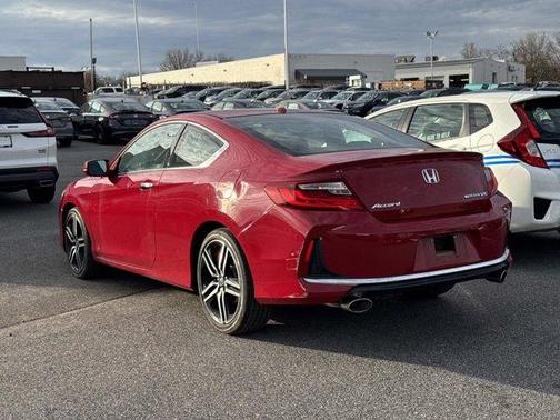 Red 2017 Honda Accord Touring