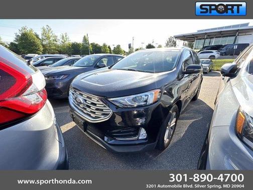 Black 2020 Ford Edge SEL