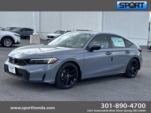 Urban Gray Pearl 2026 Honda Civic Sport