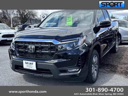 Crystal Black 2026 Honda Ridgeline RTL
