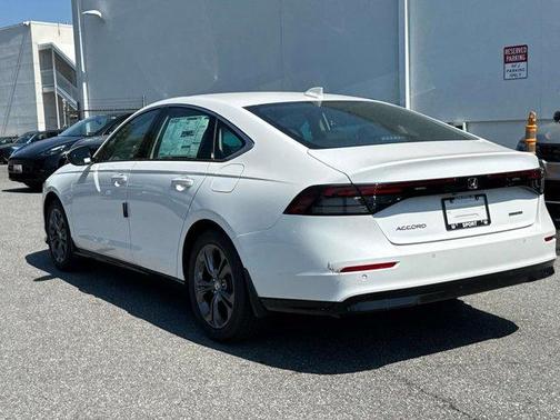 Platinum White Pearl 2026 Honda Accord Hybrid EX-L