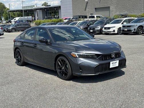 Meteorite Gray Metallic 2026 Honda Civic Sport