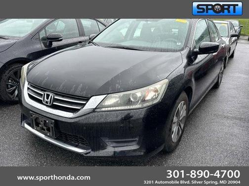 Crystal Black Pearl 2015 Honda Accord LX