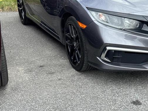Modern Steel Metallic 2020 Honda Civic LX