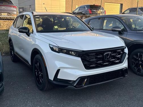Platinum White Pearl 2026 Honda CR-V Hybrid Sport-L