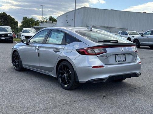 Solar Silver Metallic 2026 Honda Civic Sport