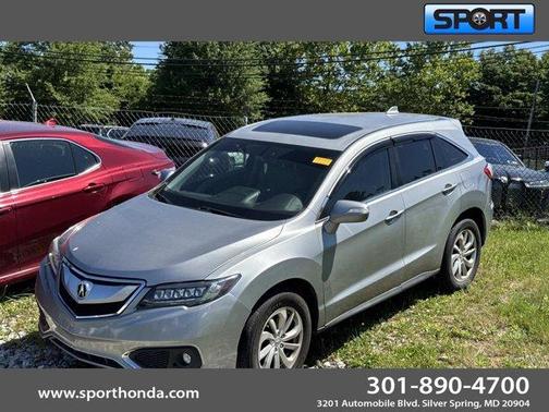 Silver 2016 Acura RDX
