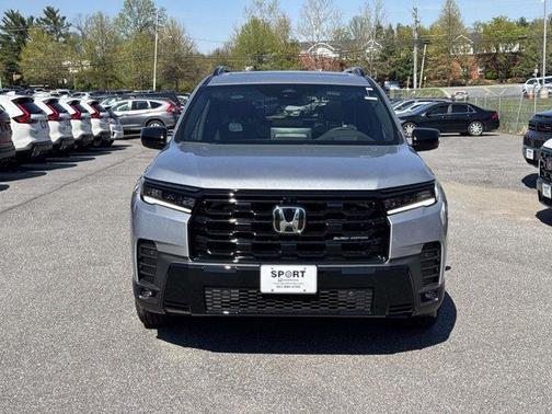 Solar Silver Metallic 2026 Honda Pilot Black Edition