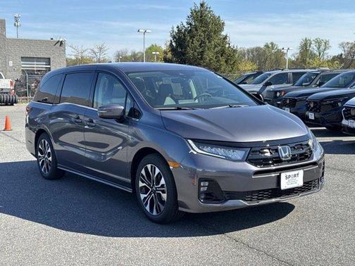 Modern Steel Metallic 2026 Honda Odyssey Elite