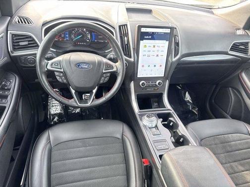 Silver 2021 Ford Edge SEL