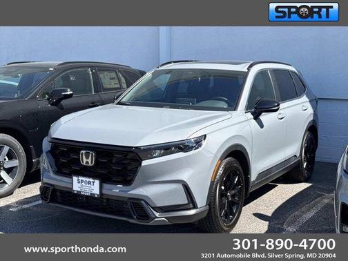 Gray 2024 Honda CR-V Hybrid Sport
