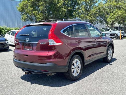 Red 2014 Honda CR-V EX