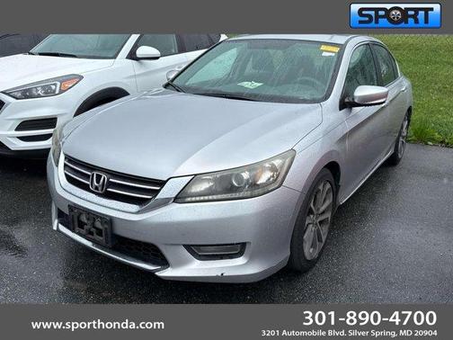 Silver 2013 Honda Accord Sport