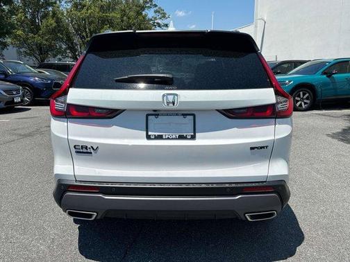 Platinum White Pearl 2026 Honda CR-V Hybrid Sport-L