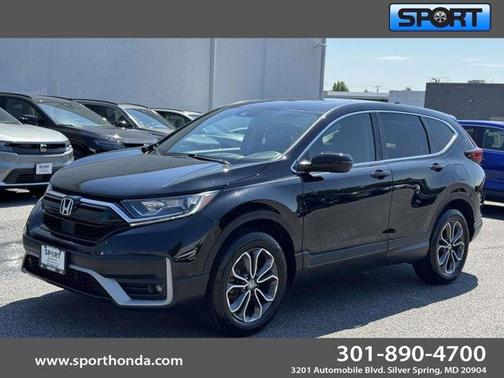 Crystal Black Pearl 2020 Honda CR-V EX-L