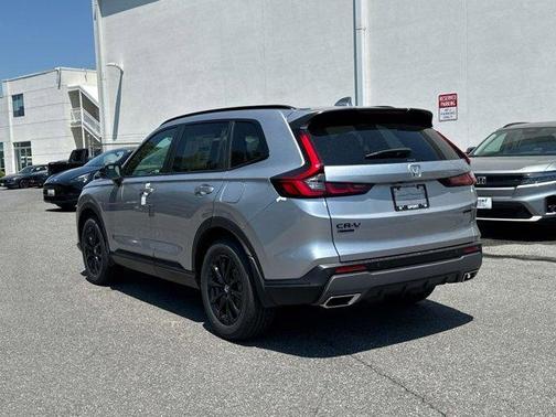 Solar Silver Metallic 2026 Honda CR-V Hybrid Sport-L