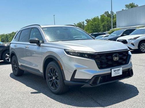 Solar Silver Metallic 2026 Honda CR-V Hybrid Sport-L
