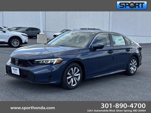 Blue Lagoon 2026 Honda Civic LX