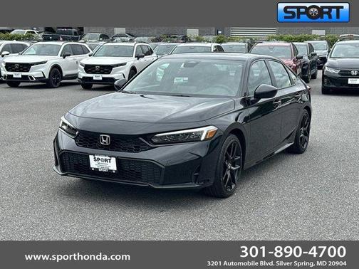 Black 2026 Honda Civic Hybrid