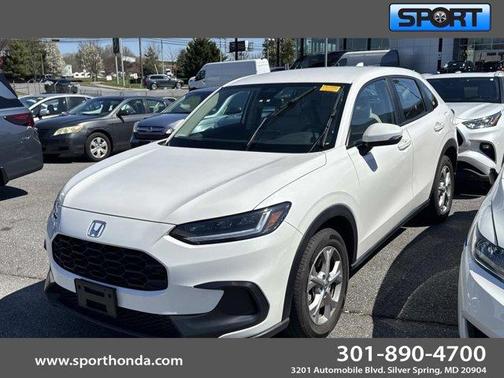 White 2025 Honda HR-V LX