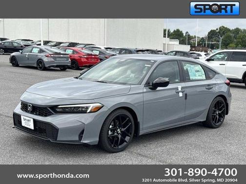 Urban Gray Pearl 2026 Honda Civic Sport