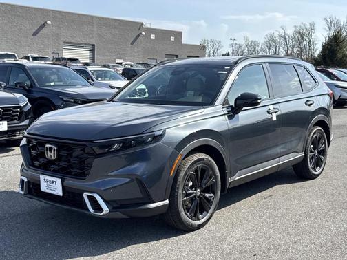 Meteorite Gray Metallic 2026 Honda CR-V Hybrid Sport Touring