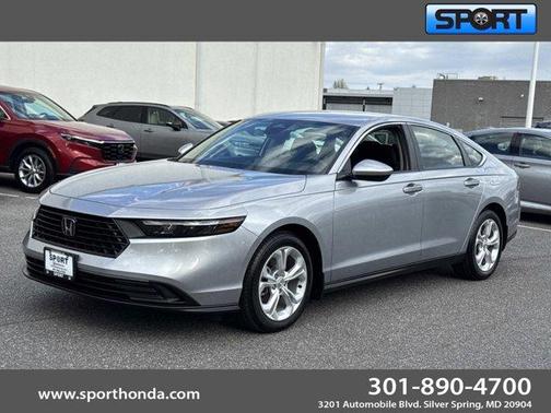 Silver 2025 Honda Accord LX