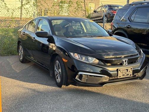 Crystal Black Pearl 2019 Honda Civic LX