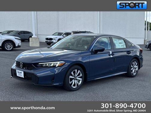 Blue Lagoon 2026 Honda Civic LX