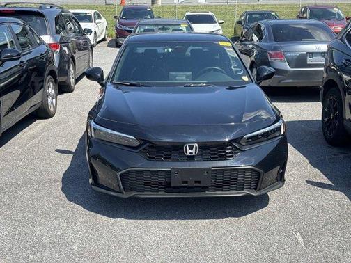 Black 2025 Honda Civic Sport
