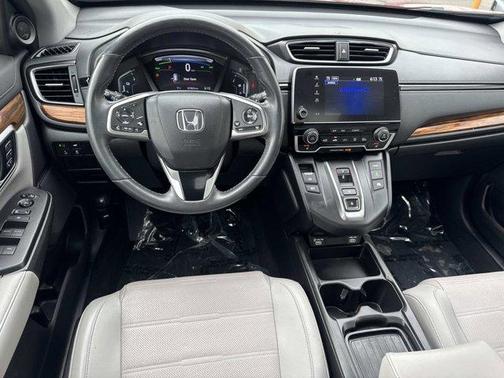 Red 2021 Honda CR-V Hybrid EX-L
