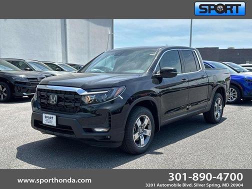Crystal Black Pearl 2026 Honda Ridgeline RTL