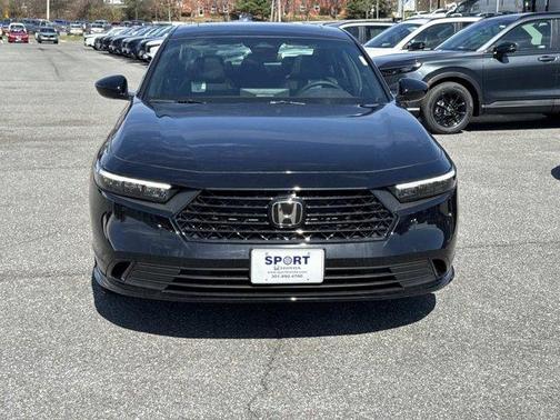 Crystal Black 2026 Honda Accord Hybrid Sport-L