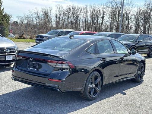 Crystal Black 2026 Honda Accord Hybrid Sport-L
