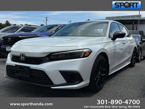 White 2024 Honda Civic Sport
