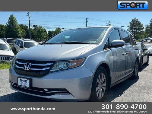 Silver 2017 Honda Odyssey EX-L