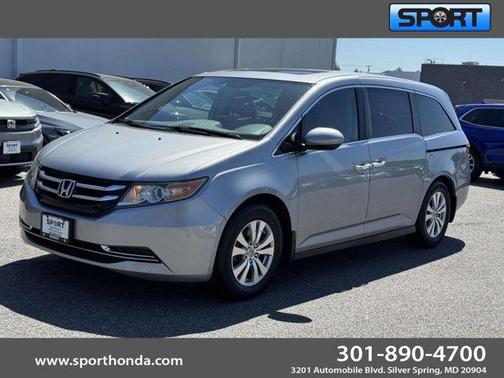 Silver 2017 Honda Odyssey EX-L