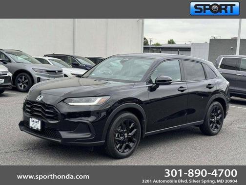 Crystal Black 2024 Honda HR-V Sport