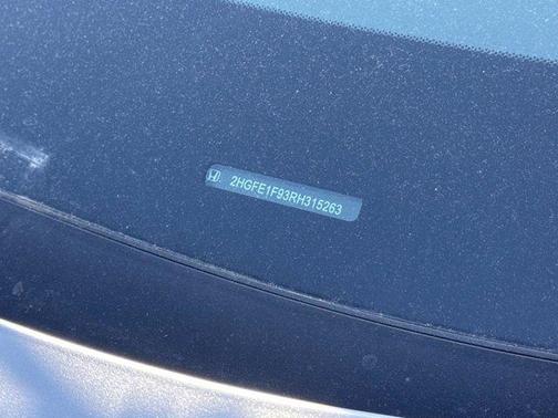 Lunar Silver Metallic 2024 Honda Civic Touring