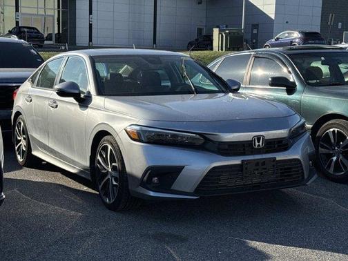 Lunar Silver Metallic 2024 Honda Civic Touring