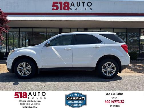 Summit White 2010 Chevrolet Equinox LT