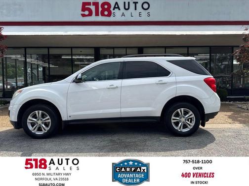 Summit White 2010 Chevrolet Equinox LT