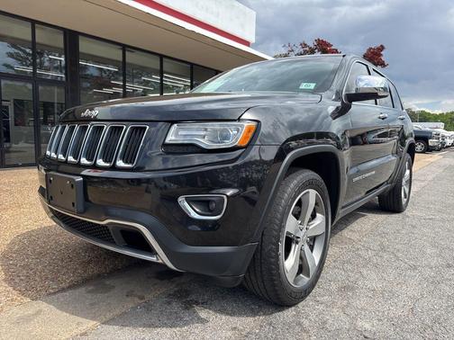 Brilliant Black Crystal Pearlcoat 2015 Jeep Grand Cherokee Limited