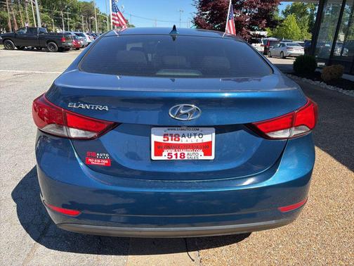 Windy Sea Blue 2015 Hyundai ELANTRA SE